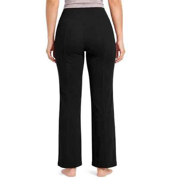 Women_High_Waist_Flare_Pants