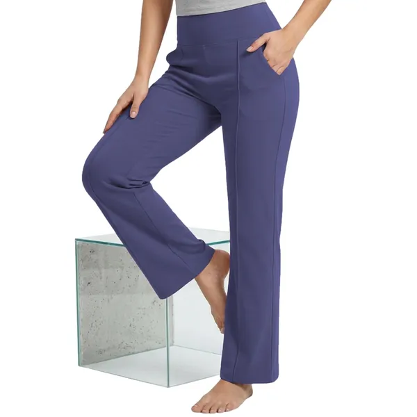 Women_High_Waist_Flare_Pants