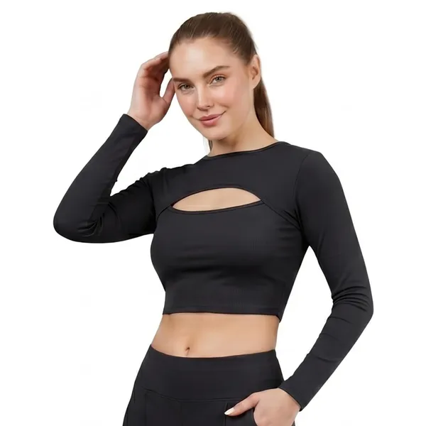 Women_S_Compression_Crop_Top_And_Flare_Trouser_Set