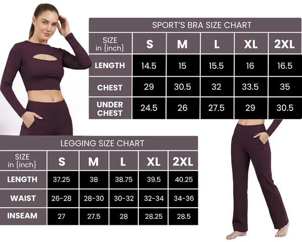 Women_S_Compression_Crop_Top_And_Flare_Trouser_Set
