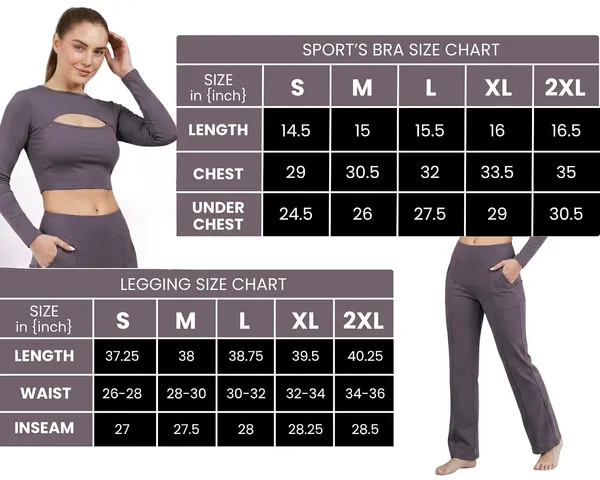 Women_S_Compression_Long_Sleeve_Crop_Top_And_Flare_Trouser_Set