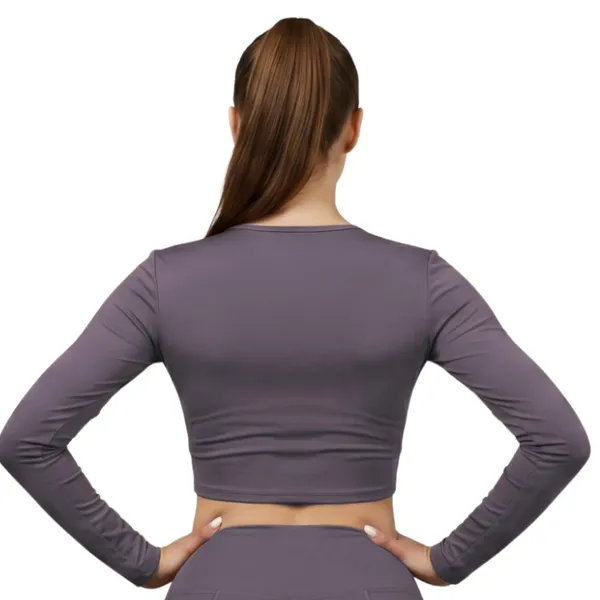 Women_S_Compression_Long_Sleeve_Crop_Top_And_Flare_Trouser_Set