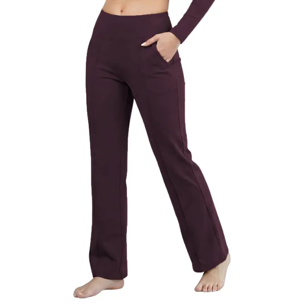 Women_S_Compression_Long_Sleeve_Crop_Top_And_Flare_Trouser_Set