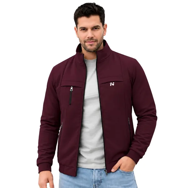 Men_S_Winter_Jacket_With_High_Neck_And_Full_Zip