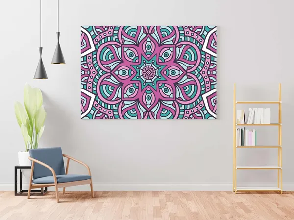 Mandala_Canvas_Painting_With_Frame