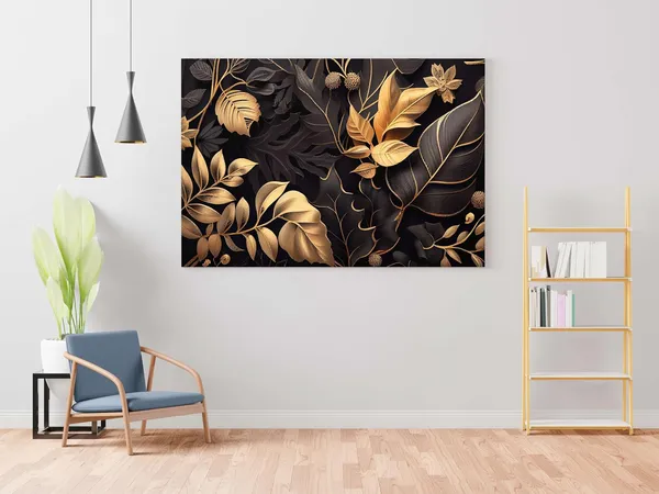 Framed_Canvas_Flower_Painting