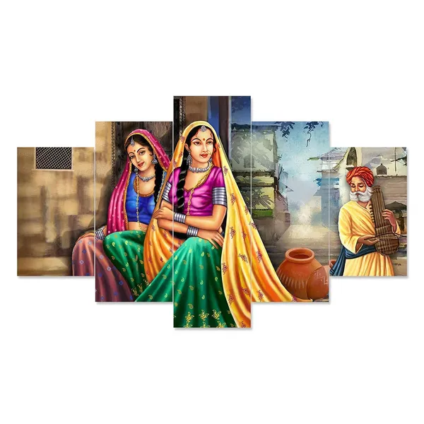 Mdf_Framed_3d_Wall_Painting_Set