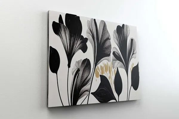 Framed_Canvas_Flower_Painting