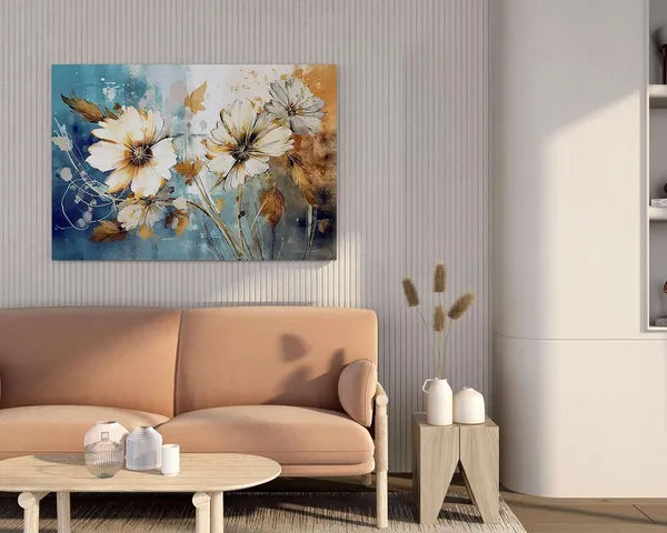 Canvas_Flower_Painting_With_Frame