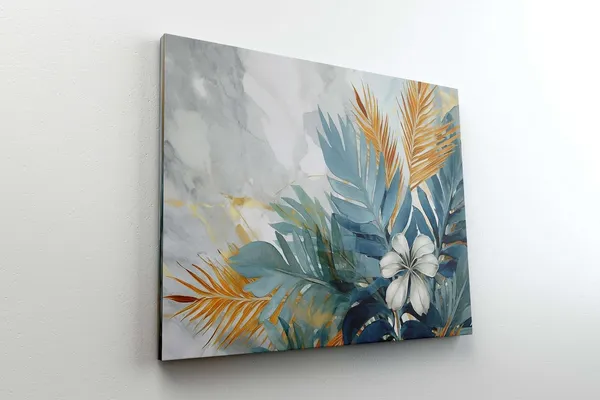Framed_Canvas_Flower_Painting