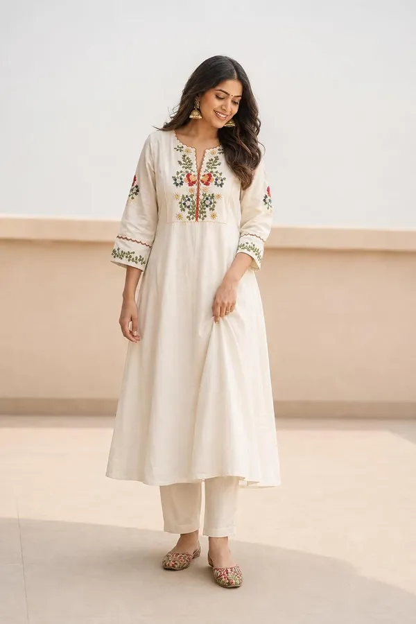 Women_S_Cotton_Embroidered_Kurti_With_Pant