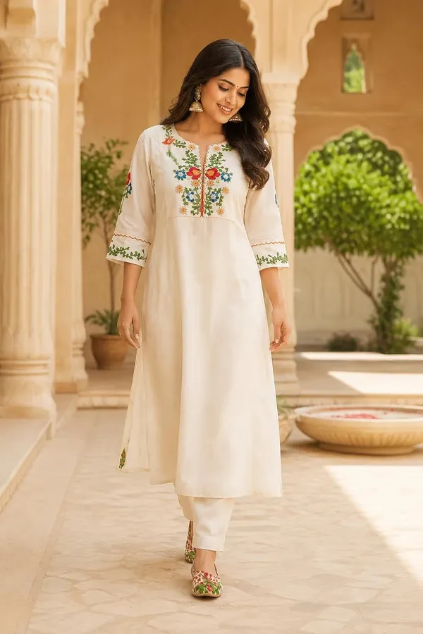 Women_S_Cotton_Embroidered_Kurti_With_Pant