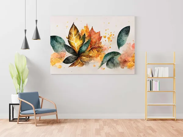 Framed_Canvas_Flower_Painting