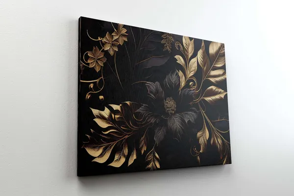 Framed_Canvas_Flower_Painting