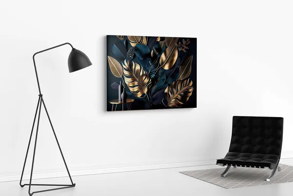 Framed_Canvas_Flower_Painting