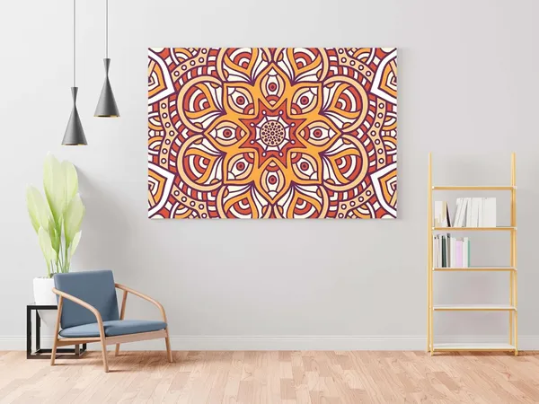 Mandala_Canvas_Painting_With_Frame