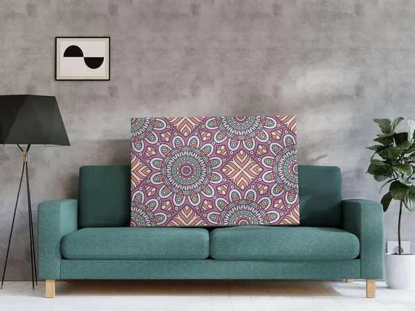 Mandala_Canvas_Painting_With_Frame