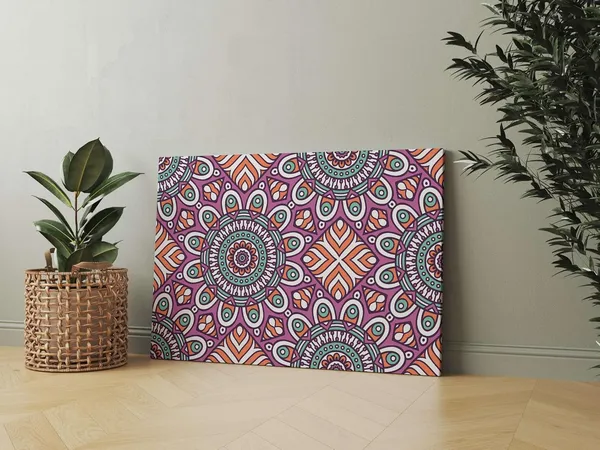 Mandala_Canvas_Painting_With_Frame