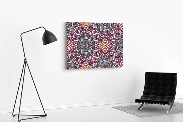 Mandala_Canvas_Painting_With_Frame