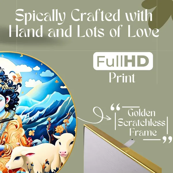 Radha_Krishna_Wall_Painting_With_Frame