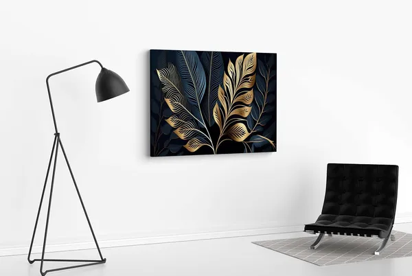 Framed_Canvas_Flower_Painting