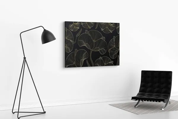 Framed_Canvas_Flower_Painting
