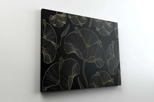 Framed_Canvas_Flower_Painting