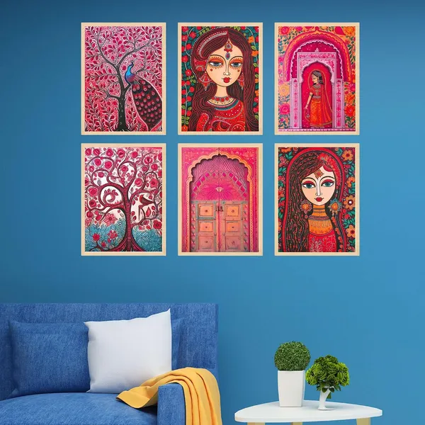 Madhubani_Framed_Wall_Painting