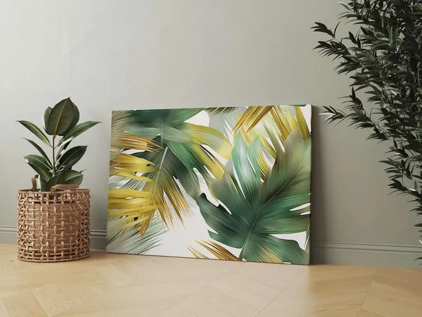 Framed_Canvas_Flower_Painting