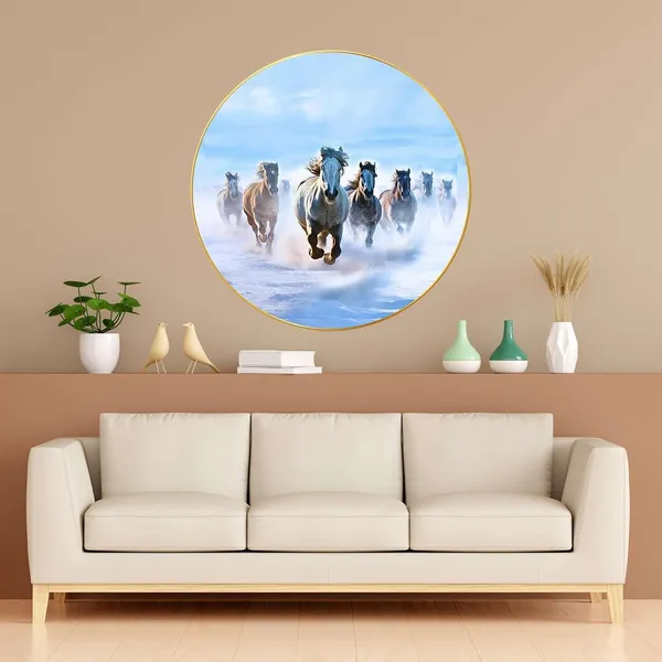 Seven_Horses_Vastu_Wall_Painting