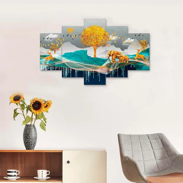 Mdf_Framed_3d_Wall_Painting