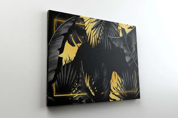 Framed_Canvas_Flower_Painting