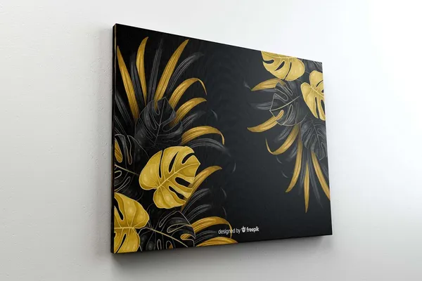 Framed_Canvas_Flower_Painting