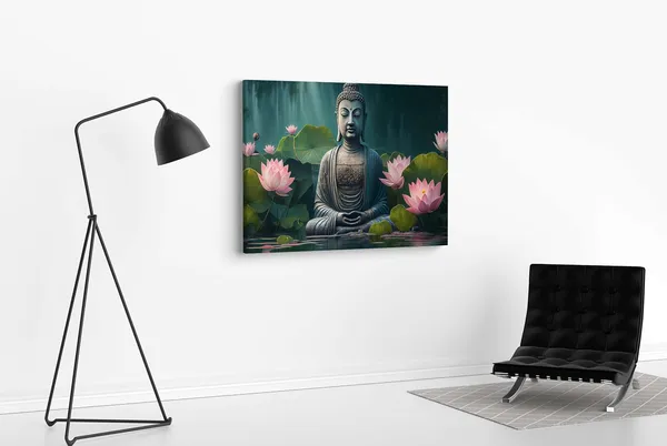 Buddha_Canvas_Painting_With_Frame