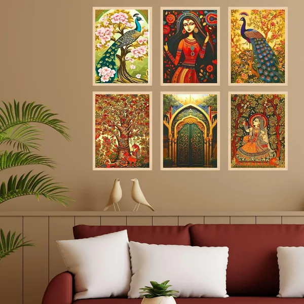 Madhubani_Framed_Wall_Painting