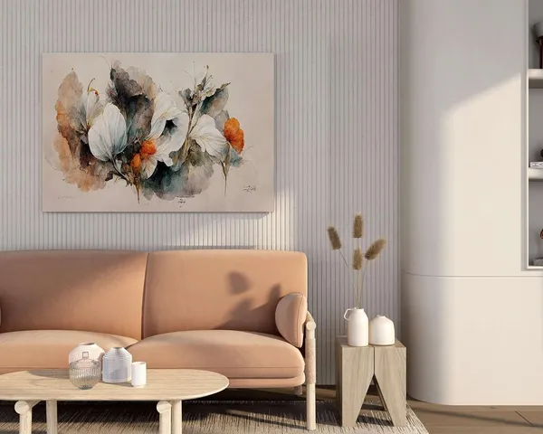 Framed_Canvas_Flower_Painting