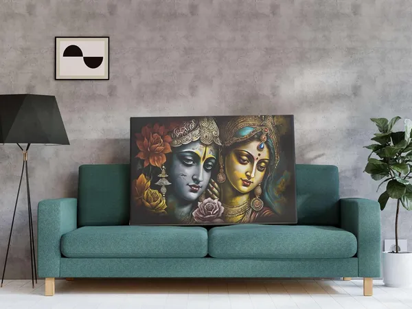 Radha_Krishna_Canvas_Painting_With_Frame