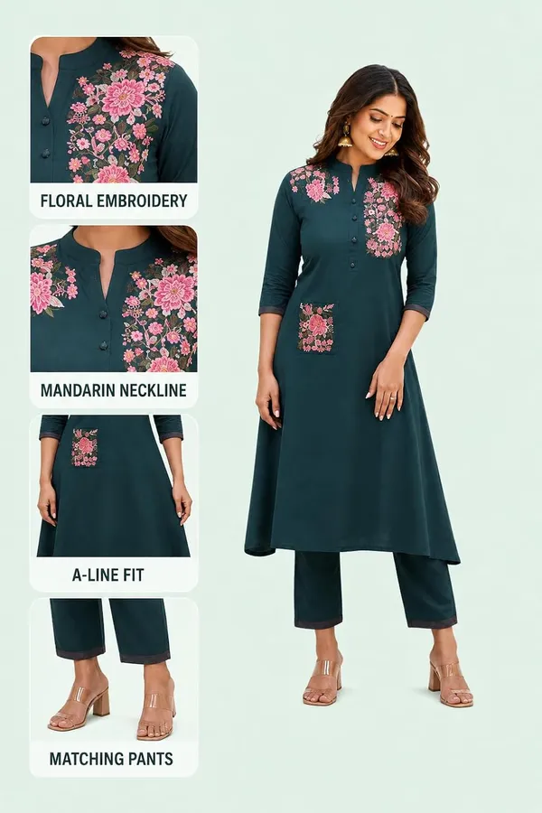 Women_S_Cotton_Kurti_With_Pant