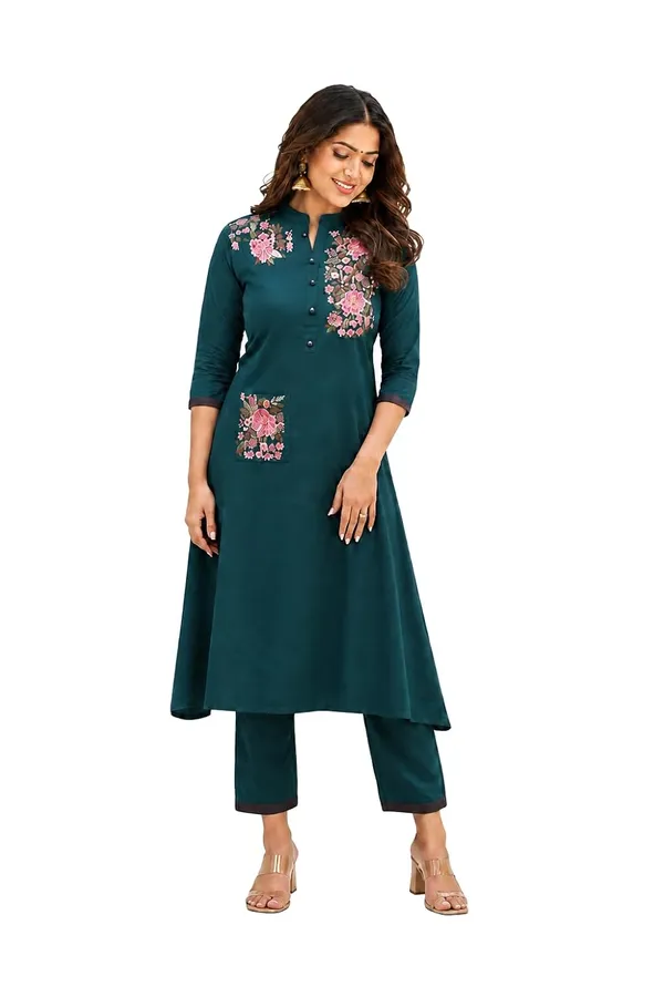 Women_S_Cotton_Kurti_With_Pant