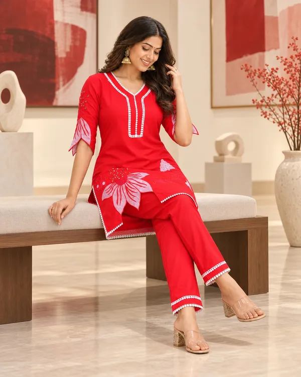 Women_S_Cotton_Kurti_With_Pant
