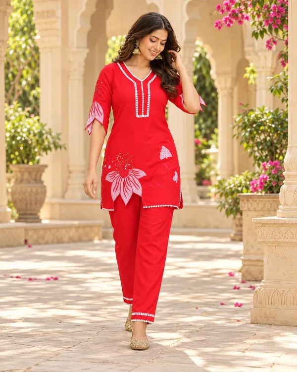 Women_S_Cotton_Kurti_With_Pant