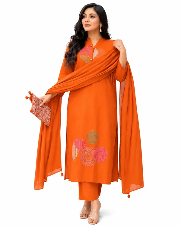 Women_S_Cotton_Embroidery_Kurti_Pant_Dupatta_Set