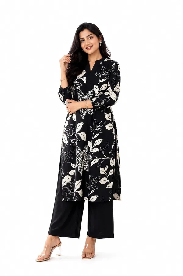 Women_S_Cotton_Kurti_With_Pant_Set