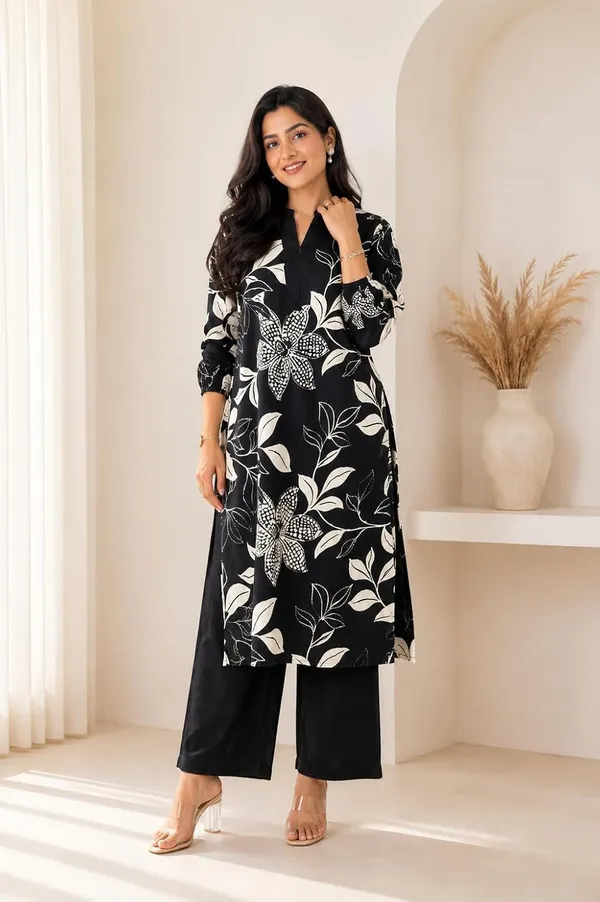 Women_S_Cotton_Kurti_With_Pant_Set