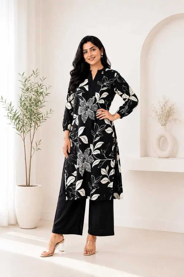 Women_S_Cotton_Kurti_With_Pant_Set