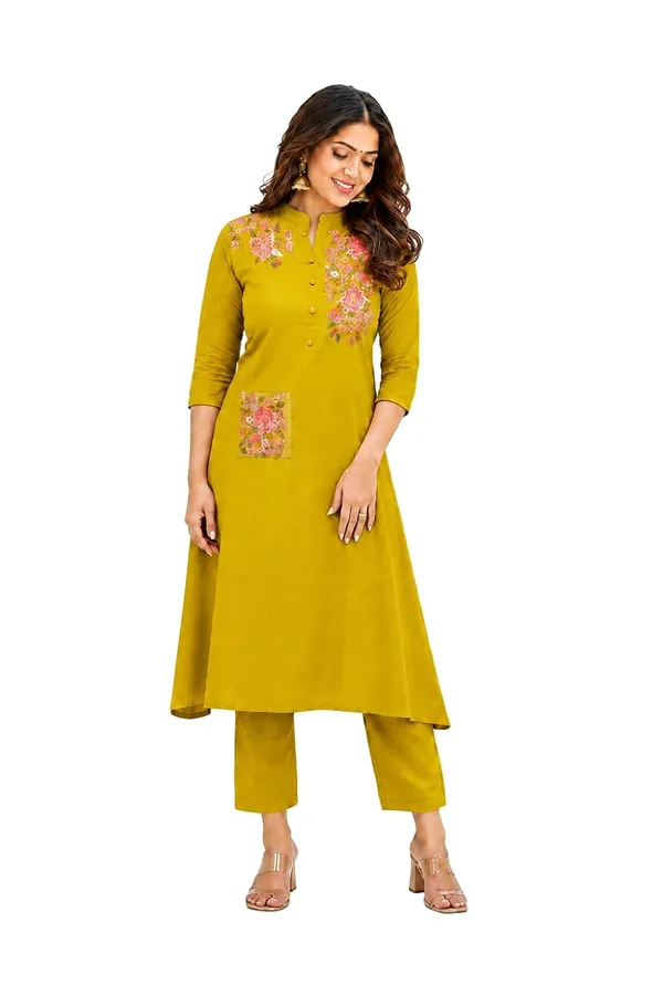 Women_S_Cotton_Kurti_With_Pant