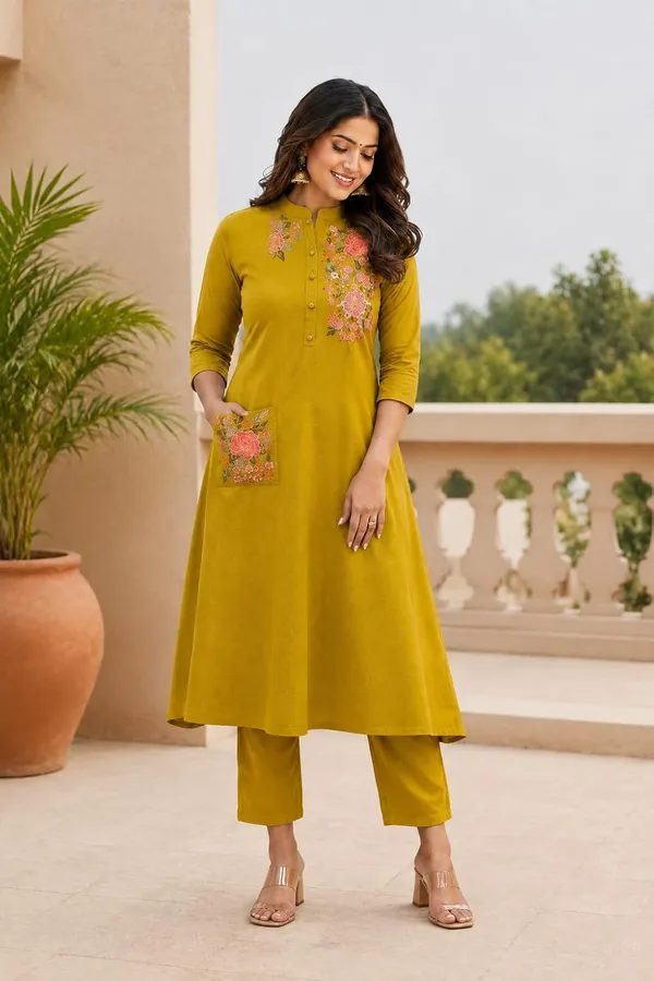 Women_S_Cotton_Kurti_With_Pant