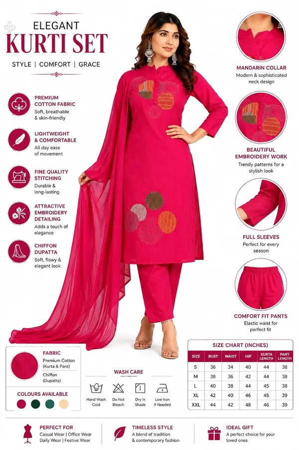 Women_S_Cotton_Embroidery_Kurti_With_Pant_Set