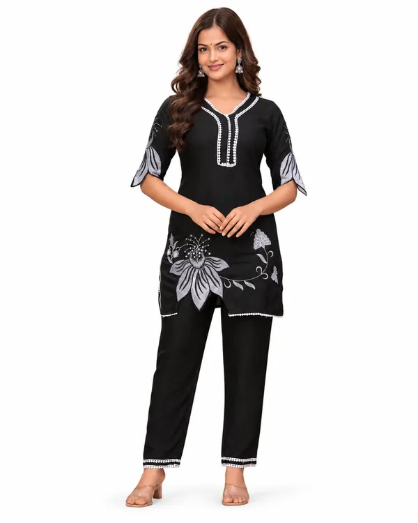 Women_S_Cotton_Kurti_With_Pant_Set