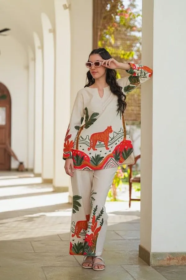Women_S_Cotton_Kurti_With_Pant_Set